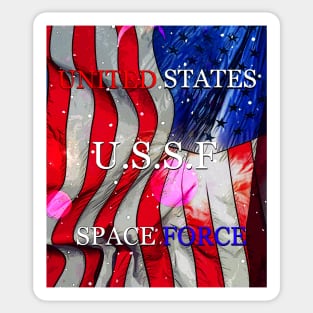 United States Space Force smart phone case art Sticker